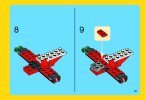 Bauanleitungen LEGO - Creator - 31013 - Roter Hubschrauber: Page 21