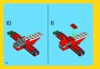 Bauanleitungen LEGO - Creator - 31013 - Roter Hubschrauber: Page 22