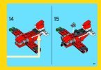 Bauanleitungen LEGO - Creator - 31013 - Roter Hubschrauber: Page 25