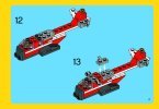 Bauanleitungen LEGO - Creator - 31013 - Roter Hubschrauber: Page 9