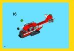 Bauanleitungen LEGO - Creator - 31013 - Roter Hubschrauber: Page 12