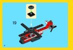 Bauanleitungen LEGO - Creator - 31013 - Roter Hubschrauber: Page 14