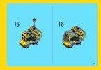 Bauanleitungen LEGO - Creator - 31014 - Power Bagger: Page 21