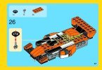 Bauanleitungen LEGO - Creator - 31017 - Ralley Cabrio: Page 67