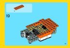 Bauanleitungen LEGO - Creator - 31017 - Ralley Cabrio: Page 21