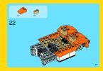 Bauanleitungen LEGO - Creator - 31017 - Ralley Cabrio: Page 27