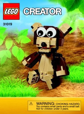 Bauanleitungen LEGO - Creator - 31019 - Urwald Tiere: Page 1