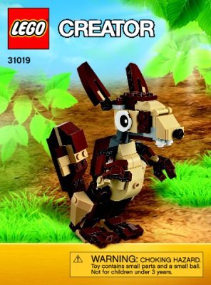 Bauanleitungen LEGO - Creator - 31019 - Urwald Tiere: Page 1