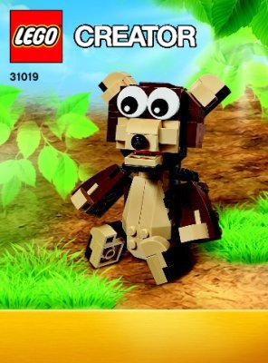 Bauanleitungen LEGO - Creator - 31019 - Urwald Tiere: Page 1