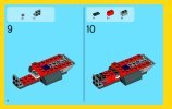 Bauanleitungen LEGO - Creator - 31020 - Flugzeug-Abenteuer: Page 6