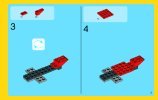 Bauanleitungen LEGO - Creator - 31020 - Flugzeug-Abenteuer: Page 3