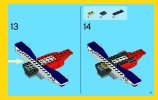 Bauanleitungen LEGO - Creator - 31020 - Flugzeug-Abenteuer: Page 13