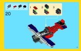 Bauanleitungen LEGO - Creator - 31020 - Flugzeug-Abenteuer: Page 21