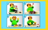 Bauanleitungen LEGO - Creator - 31020 - Flugzeug-Abenteuer: Page 2