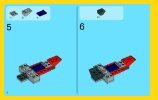 Bauanleitungen LEGO - Creator - 31020 - Flugzeug-Abenteuer: Page 4