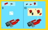 Bauanleitungen LEGO - Creator - 31020 - Flugzeug-Abenteuer: Page 6