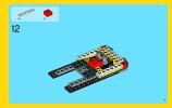 Bauanleitungen LEGO - Creator - 31023 - Gelbe Flitzer: Page 11