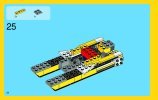 Bauanleitungen LEGO - Creator - 31023 - Gelbe Flitzer: Page 24