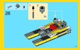 Bauanleitungen LEGO - Creator - 31023 - Gelbe Flitzer: Page 25