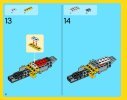 Bauanleitungen LEGO - Creator - 31023 - Gelbe Flitzer: Page 10