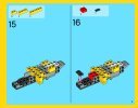 Bauanleitungen LEGO - Creator - 31023 - Gelbe Flitzer: Page 11