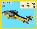 Bauanleitungen LEGO - Creator - 31023 - Gelbe Flitzer: Page 61