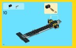 Bauanleitungen LEGO - Creator - 31023 - Gelbe Flitzer: Page 10