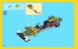 Bauanleitungen LEGO - Creator - 31023 - Gelbe Flitzer: Page 22