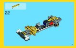 Bauanleitungen LEGO - Creator - 31023 - Gelbe Flitzer: Page 23