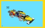 Bauanleitungen LEGO - Creator - 31023 - Gelbe Flitzer: Page 36