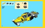 Bauanleitungen LEGO - Creator - 31023 - Gelbe Flitzer: Page 44