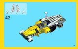 Bauanleitungen LEGO - Creator - 31023 - Gelbe Flitzer: Page 49