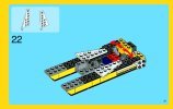 Bauanleitungen LEGO - Creator - 31023 - Gelbe Flitzer: Page 21