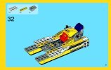 Bauanleitungen LEGO - Creator - 31023 - Gelbe Flitzer: Page 31