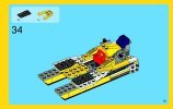 Bauanleitungen LEGO - Creator - 31023 - Gelbe Flitzer: Page 33