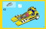 Bauanleitungen LEGO - Creator - 31023 - Gelbe Flitzer: Page 47