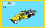 Bauanleitungen LEGO - Creator - 31023 - Gelbe Flitzer: Page 45