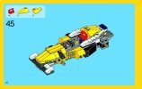 Bauanleitungen LEGO - Creator - 31023 - Gelbe Flitzer: Page 52