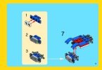 Bauanleitungen LEGO - Creator - 31027 - Blauer Rennwagen: Page 5