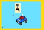 Bauanleitungen LEGO - Creator - 31027 - Blauer Rennwagen: Page 22