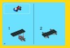 Bauanleitungen LEGO - Creator - 31027 - Blauer Rennwagen: Page 24