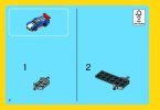 Bauanleitungen LEGO - Creator - 31027 - Blauer Rennwagen: Page 2