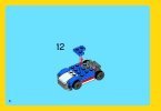 Bauanleitungen LEGO - Creator - 31027 - Blauer Rennwagen: Page 8