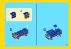 Bauanleitungen LEGO - Creator - 31027 - Blauer Rennwagen: Page 17