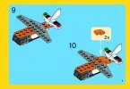 Bauanleitungen LEGO - Creator - 31028 - Wasserflugzeug: Page 7