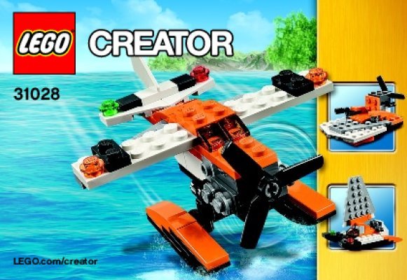 Bauanleitungen LEGO - Creator - 31028 - Wasserflugzeug: Page 1