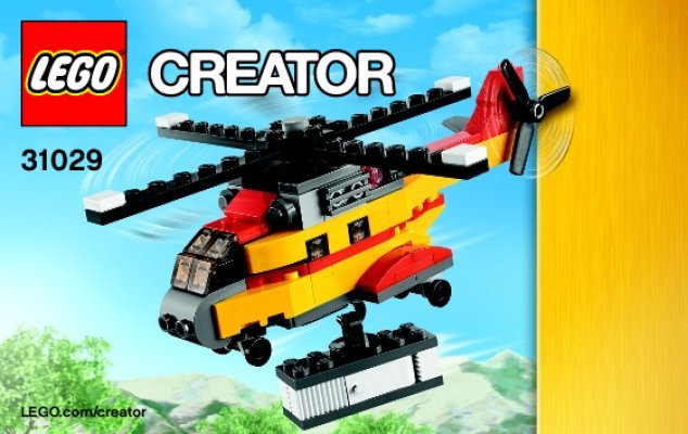 Bauanleitungen LEGO - Creator - 31029 - Transporthubschrauber: Page 1