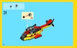 Bauanleitungen LEGO - Creator - 31029 - Transporthubschrauber: Page 26