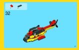 Bauanleitungen LEGO - Creator - 31029 - Transporthubschrauber: Page 27