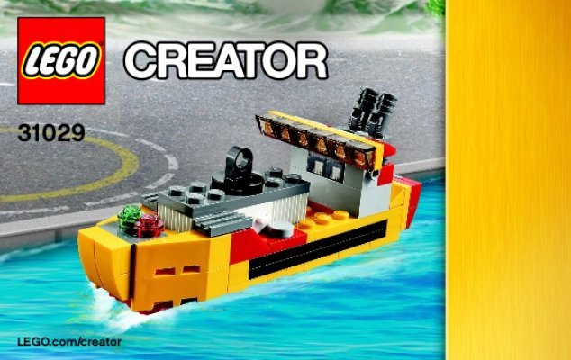 Bauanleitungen LEGO - Creator - 31029 - Transporthubschrauber: Page 1